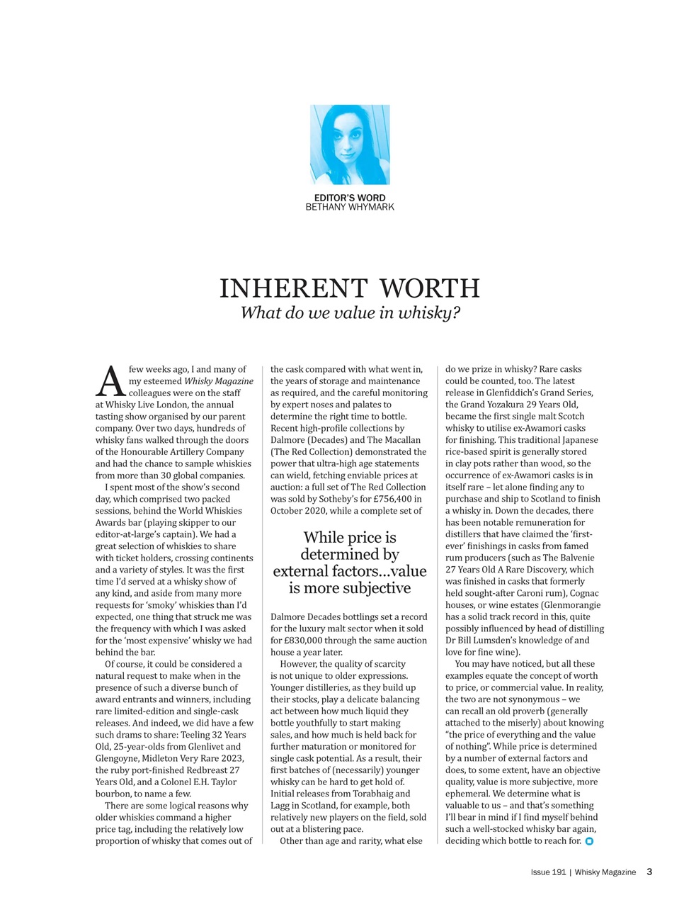 Whisky Magazine Preview Pages