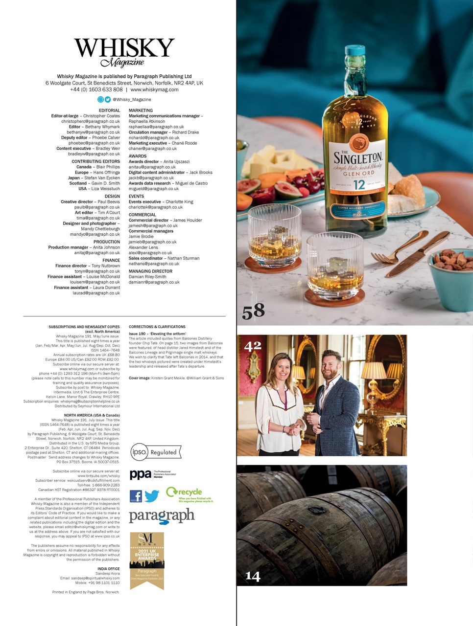 Whisky Magazine Preview Pages