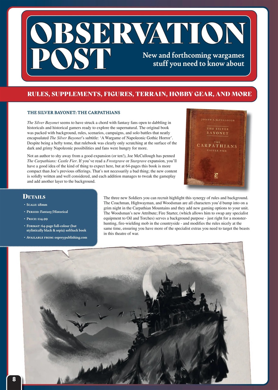Wargames Illustrated Preview Pages