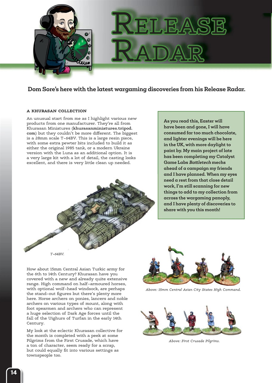 Wargames Illustrated Preview Pages