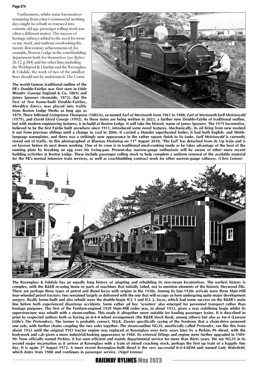 Railway Bylines Preview Pages