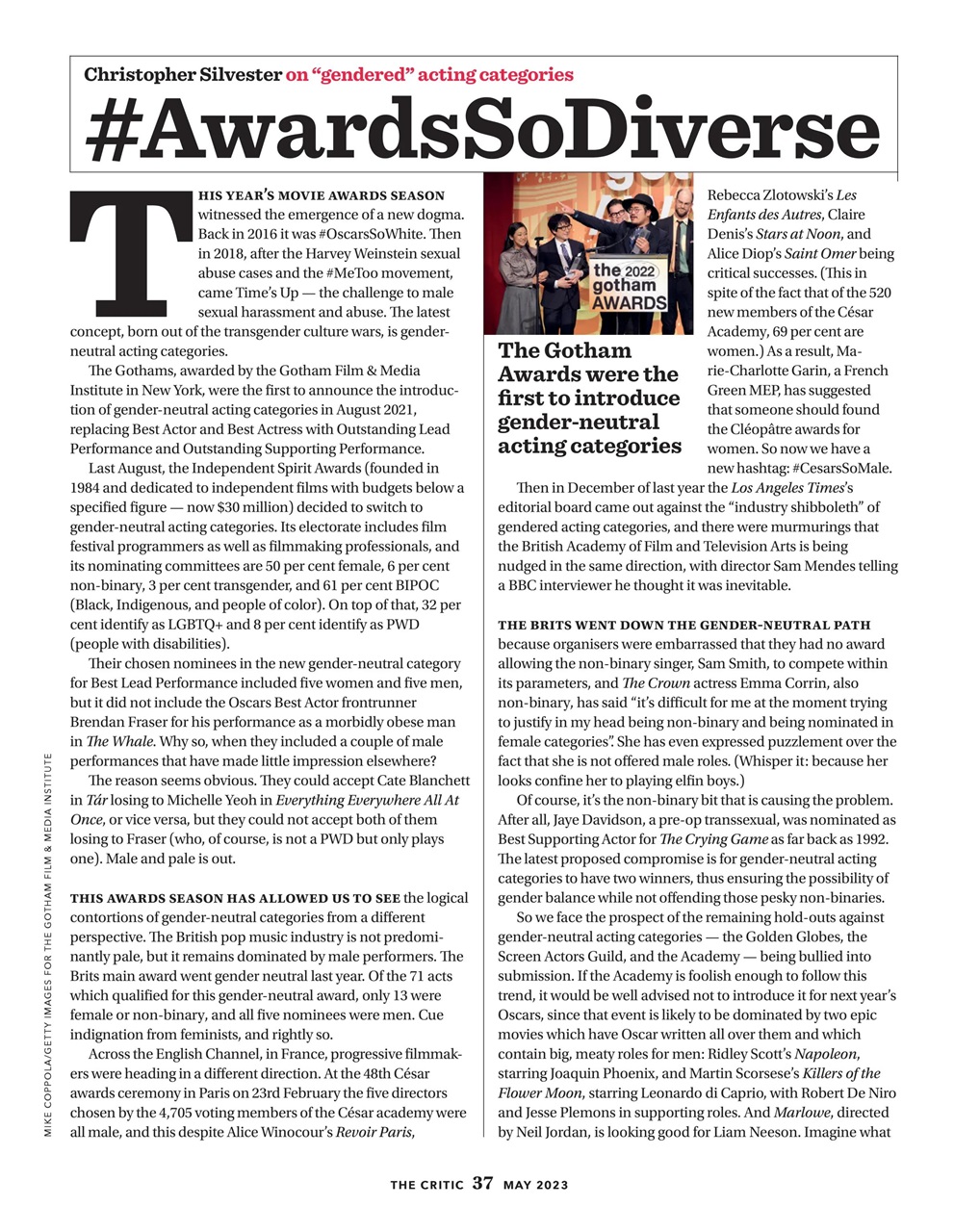 The Critic Preview Pages