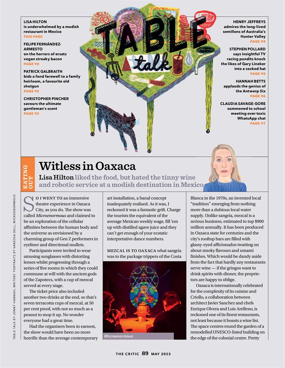 The Critic Preview Pages