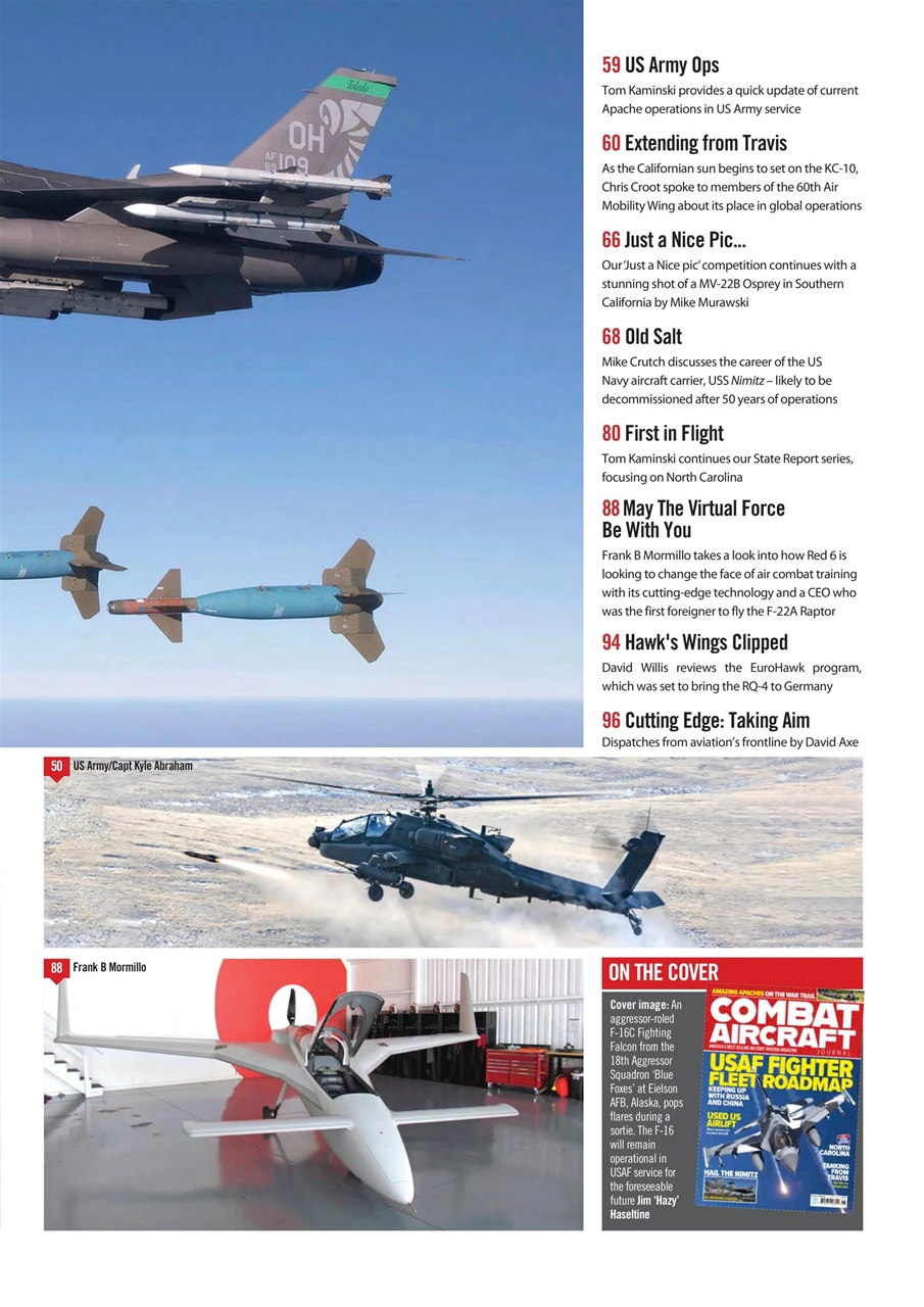 Combat Aircraft Journal Preview Pages