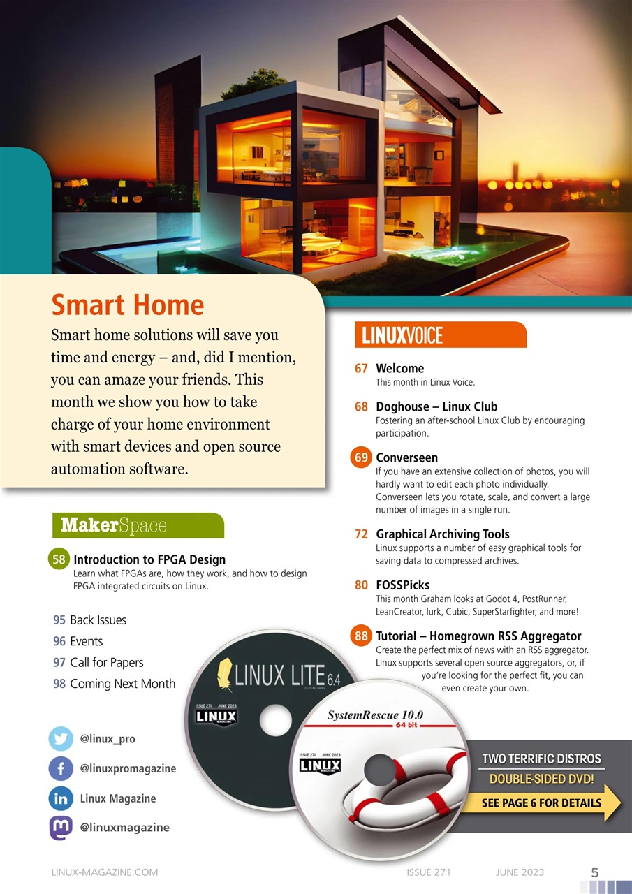Linux Magazine Preview Pages