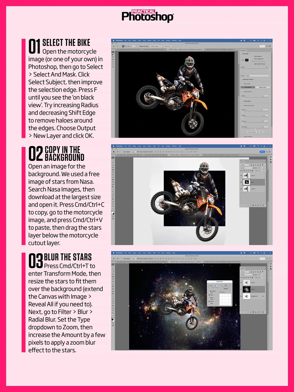 Practical Photoshop Preview Pages