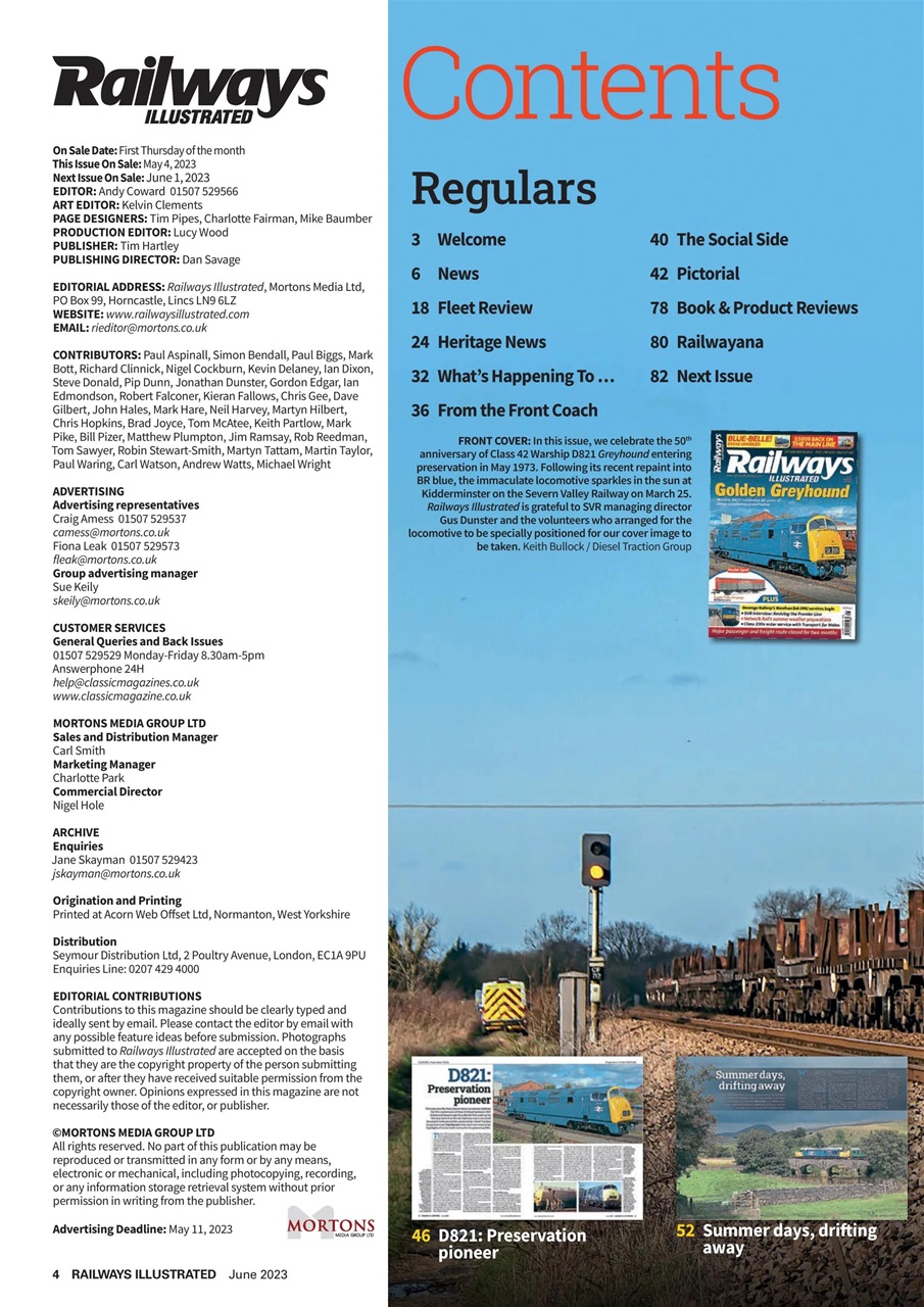 Railways Illustrated Preview Pages