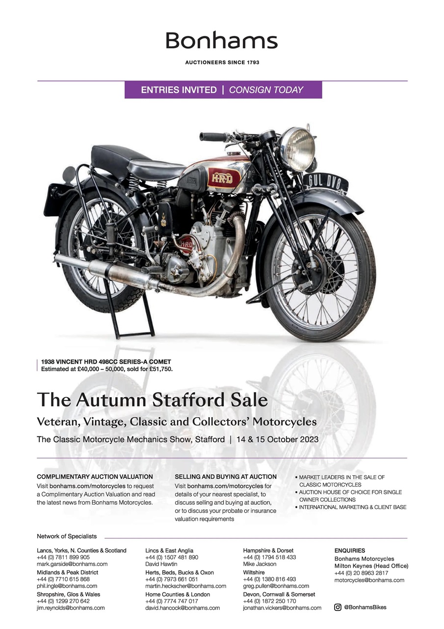 The Classic MotorCycle Preview Pages