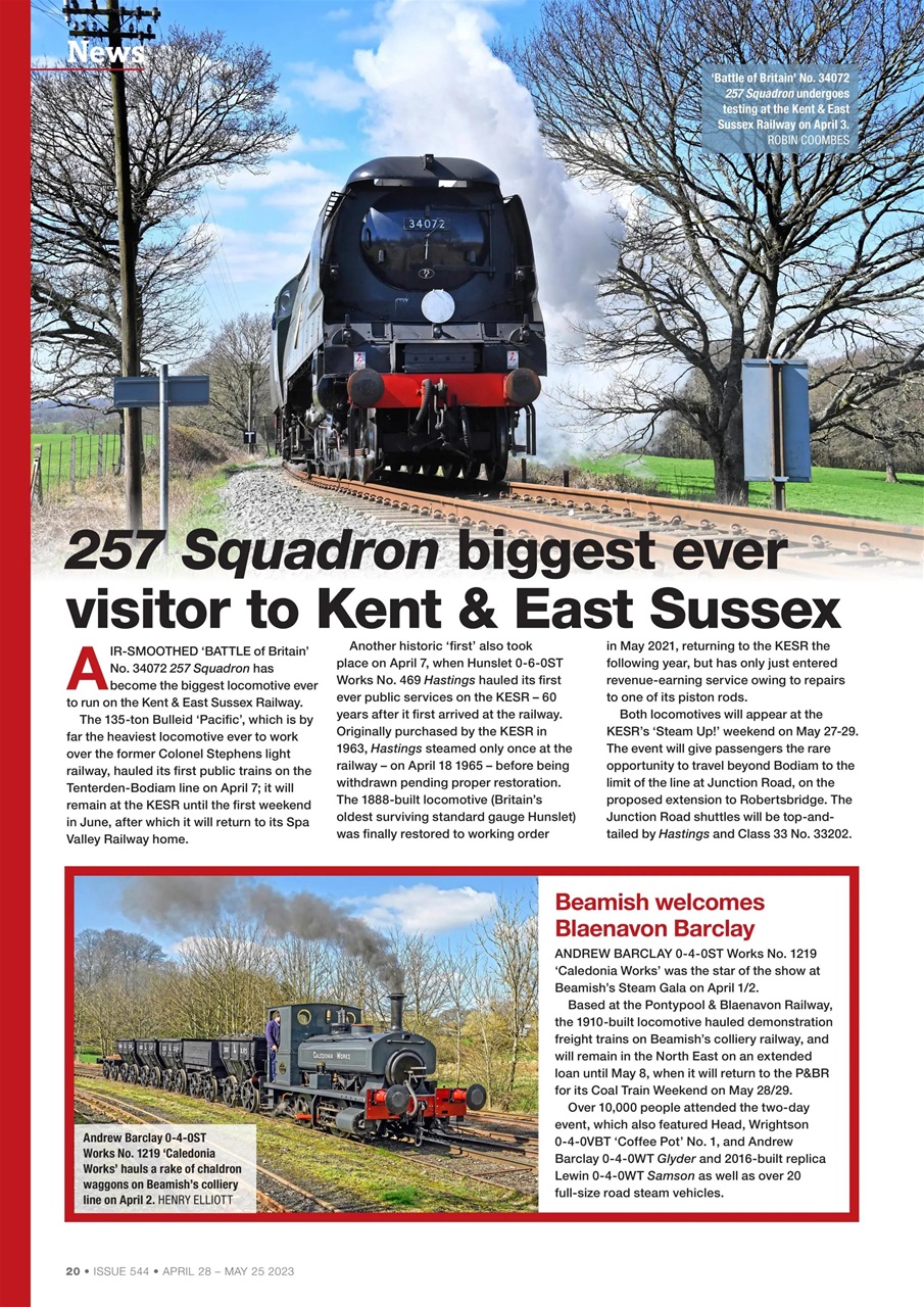 Steam Railway Preview Pages