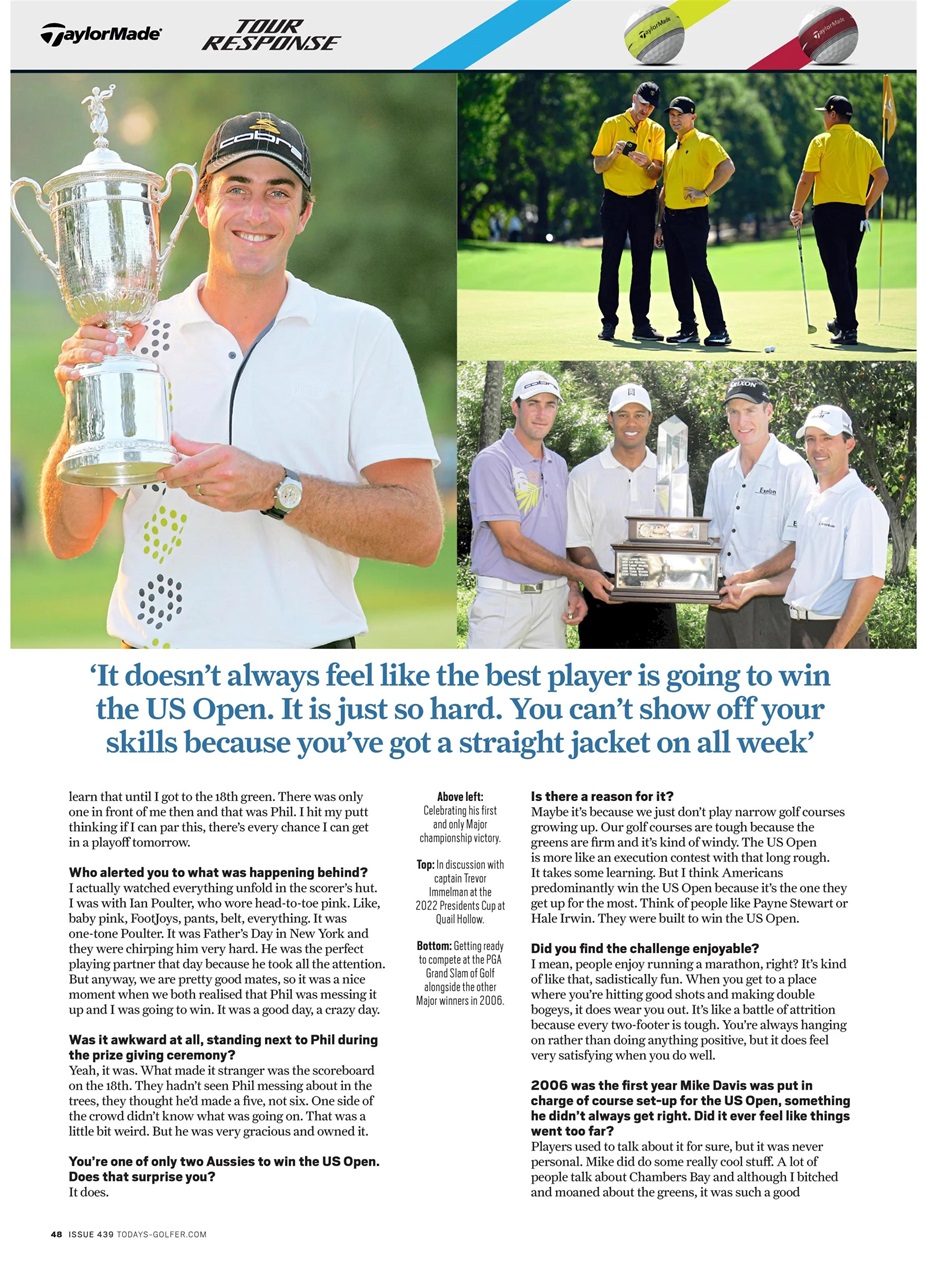 Today's Golfer Preview Pages
