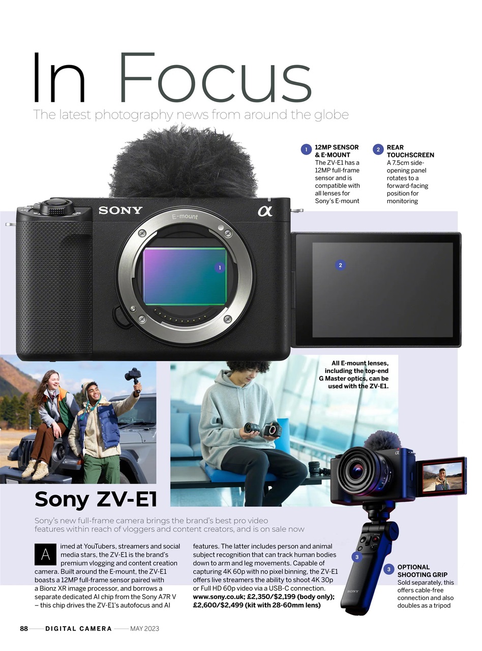 Digital Camera Magazine Preview Pages