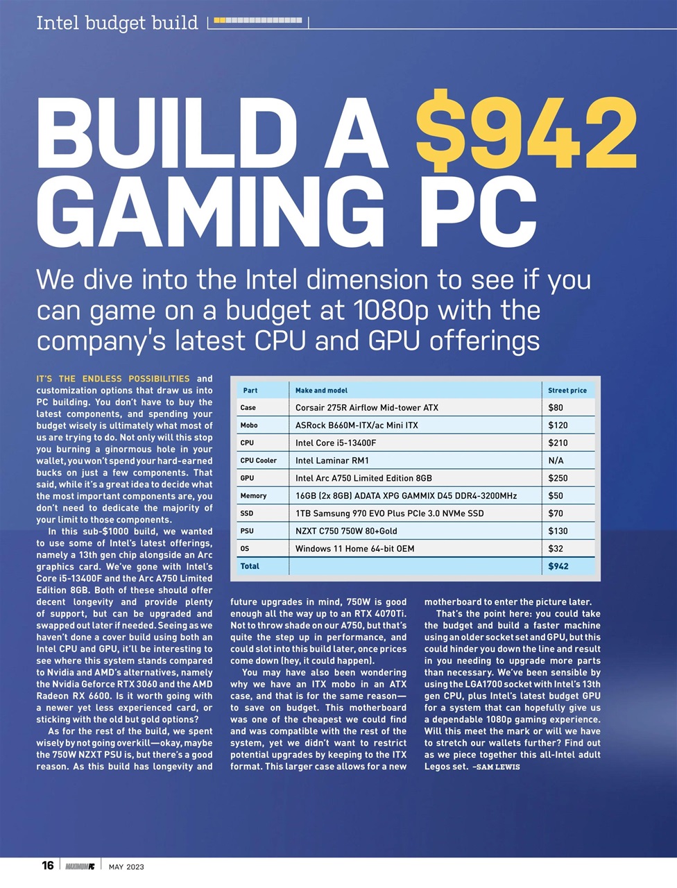 Maximum PC Preview Pages