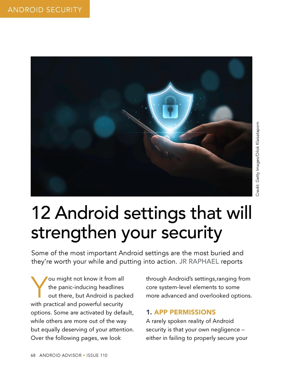 Android Advisor Preview Pages