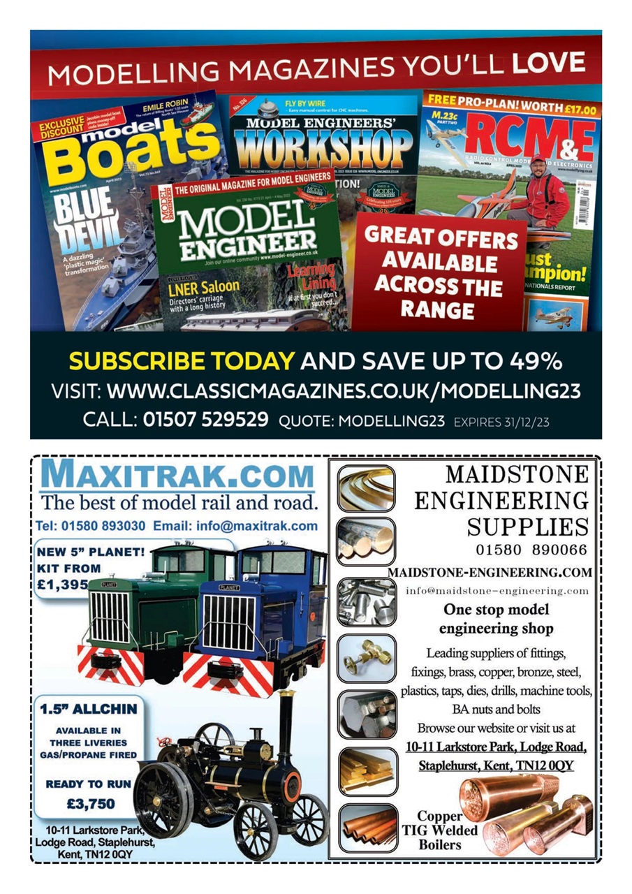 Model Engineer Preview Pages