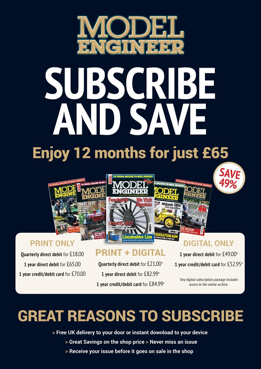 Model Engineer Preview Pages