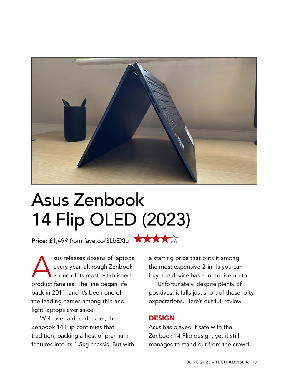 Tech Advisor Preview Pages