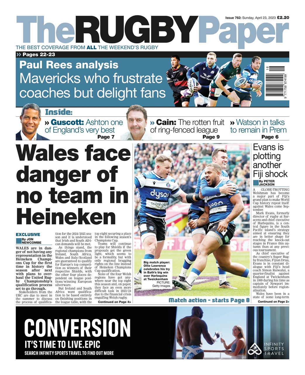 The Rugby Paper Preview Pages