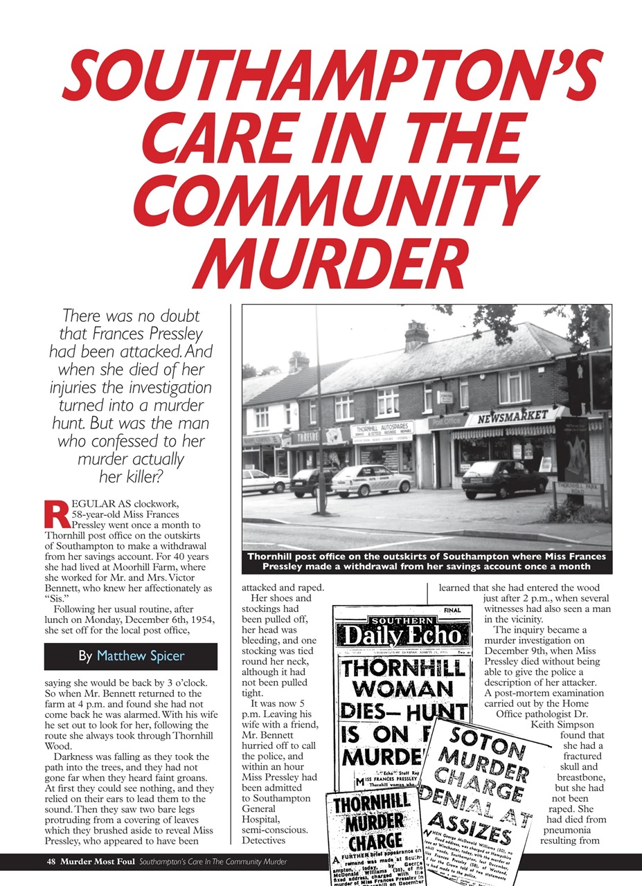 Murder Most Foul Preview Pages