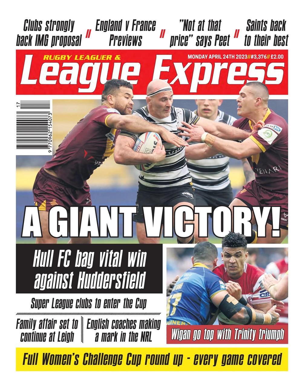 League Express Preview Pages