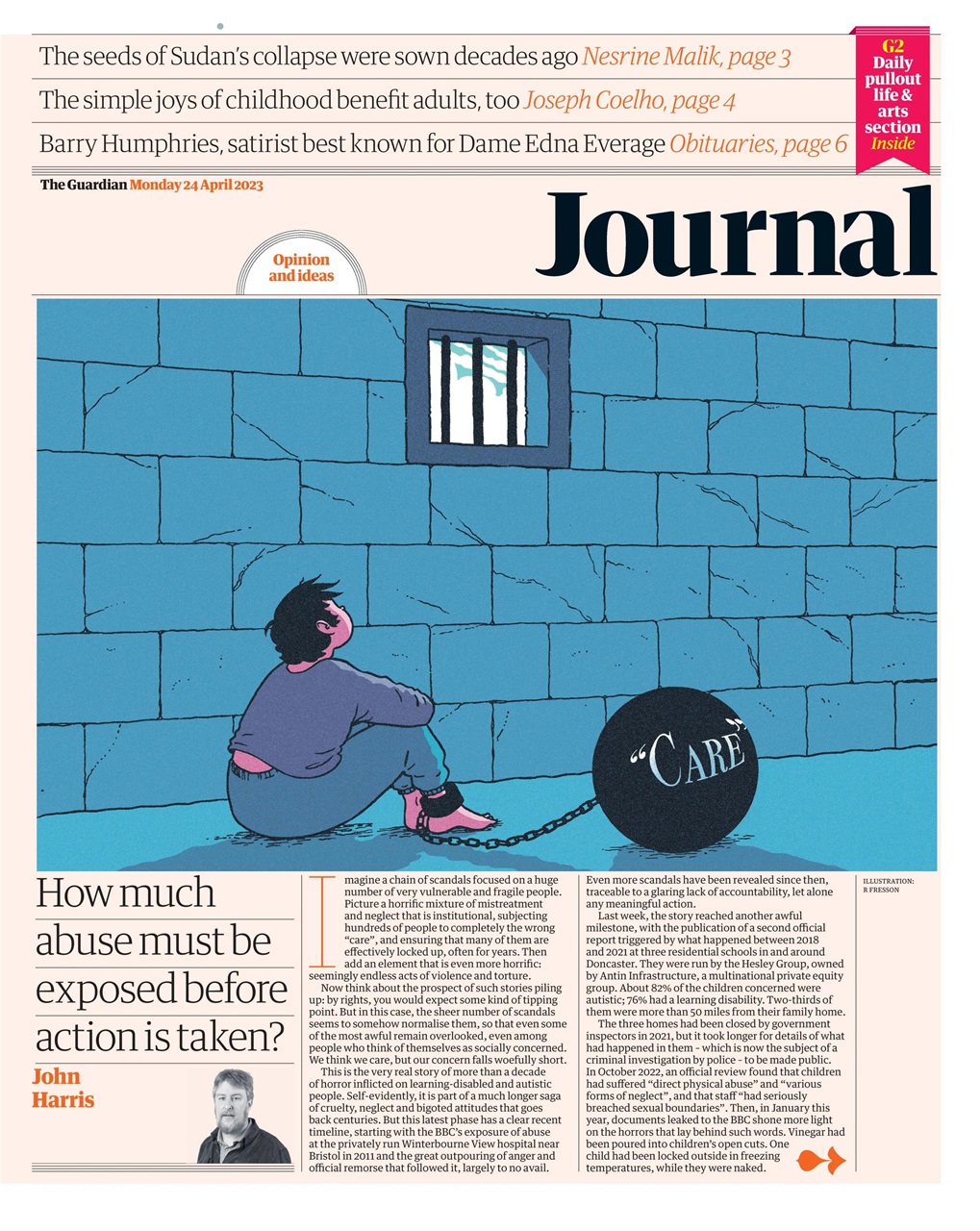 The Guardian Newspaper Preview Pages