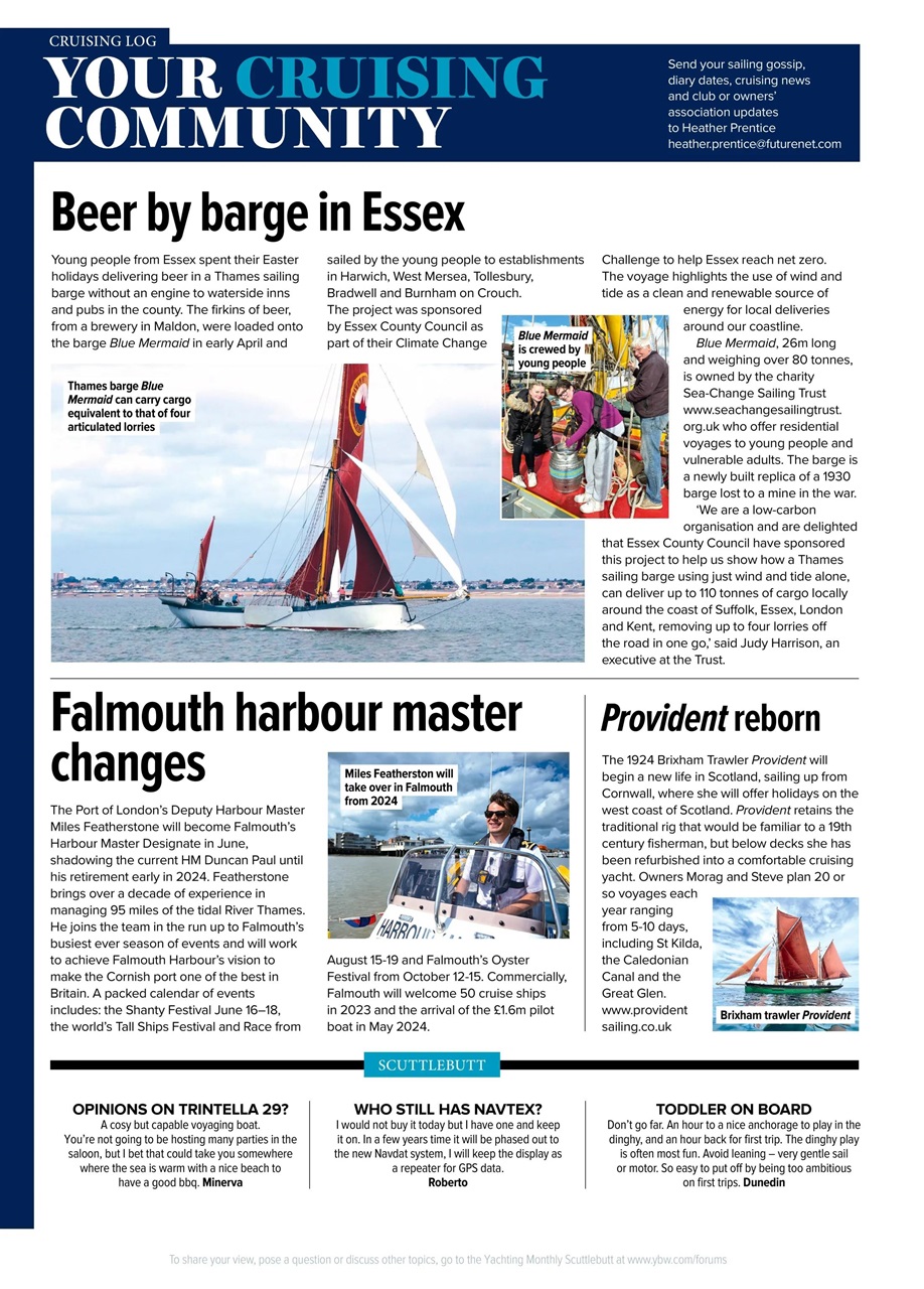 Yachting Monthly Preview Pages