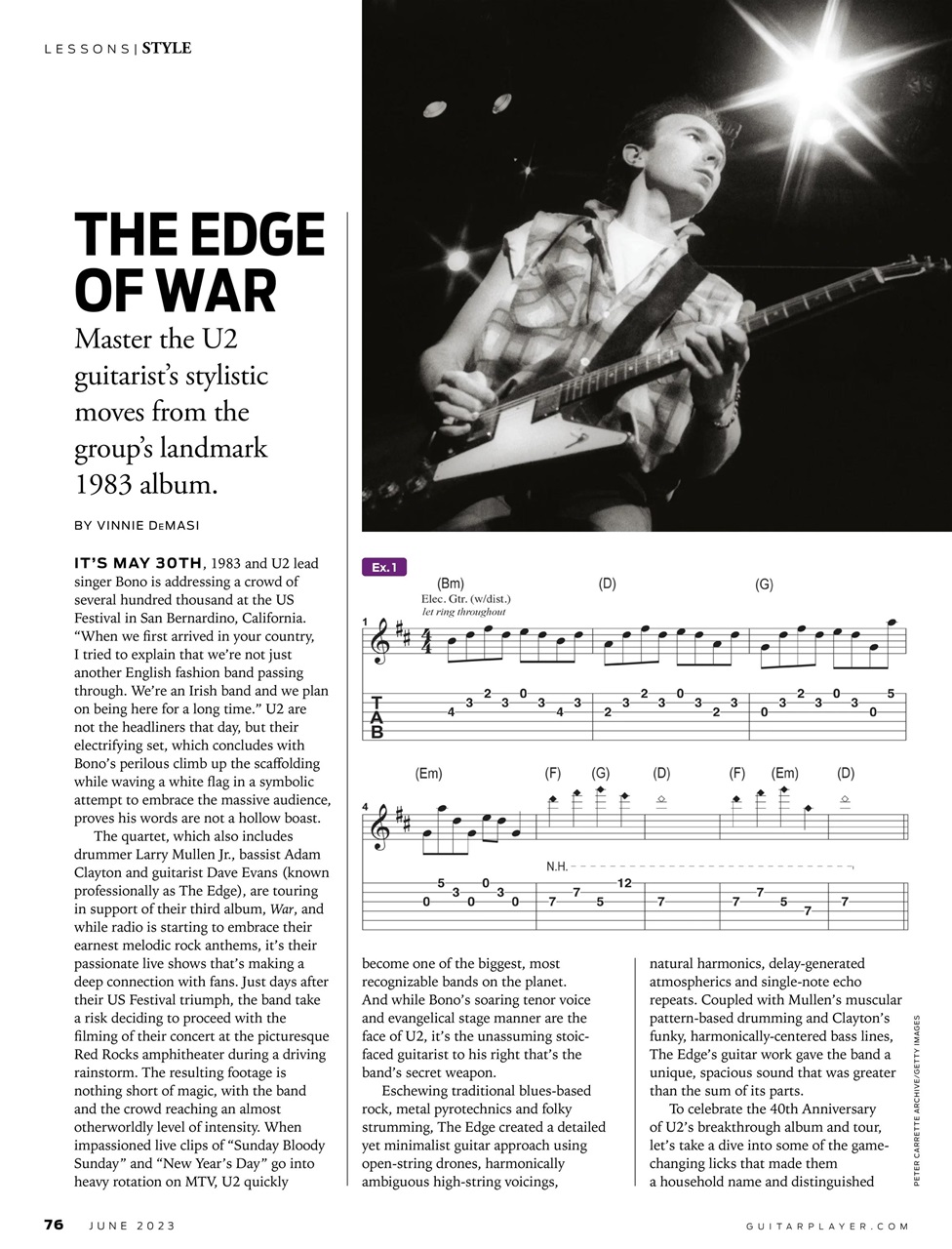 Guitar Player Preview Pages