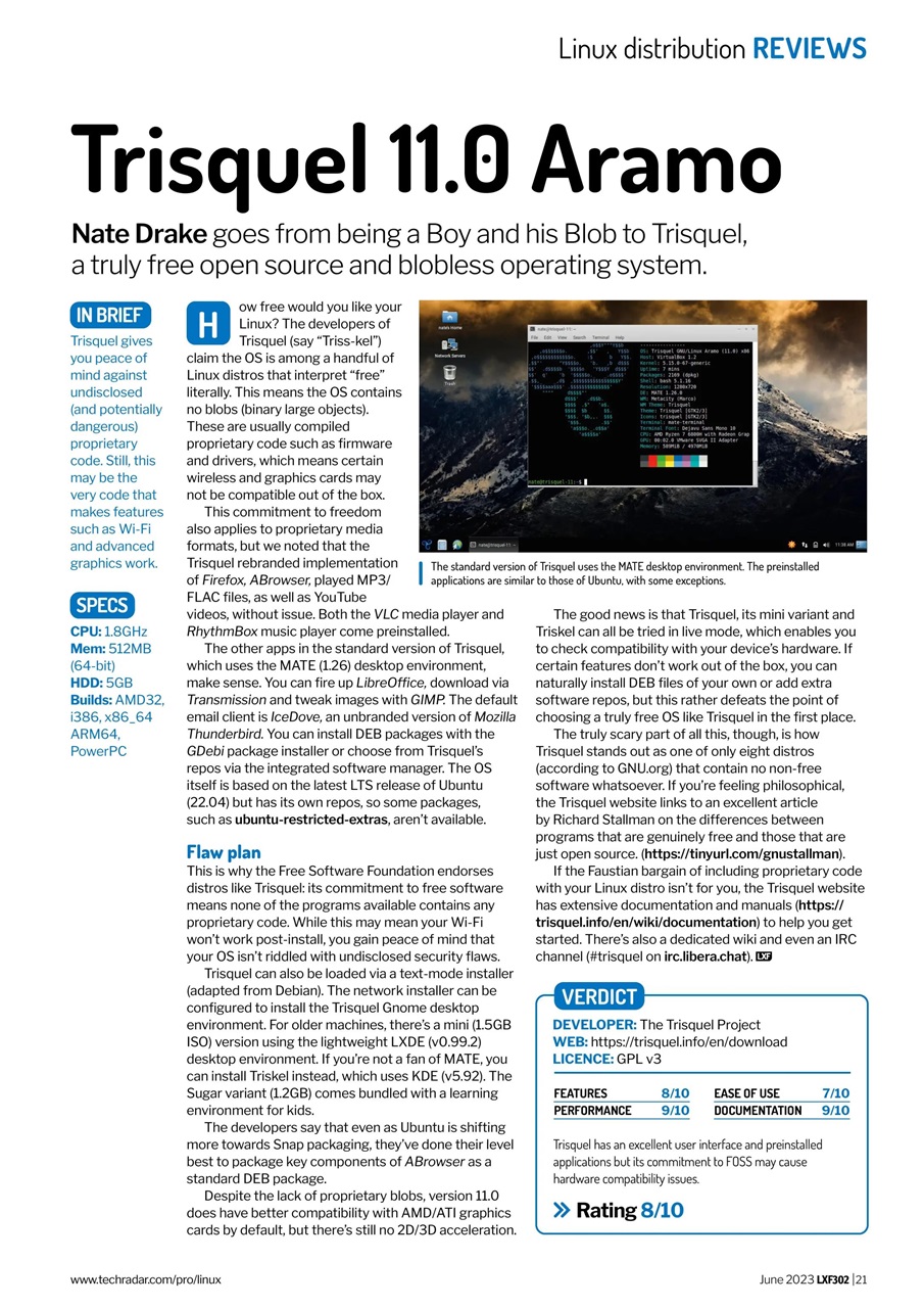 Linux Format Preview Pages