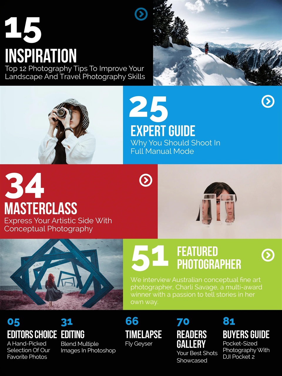 Photography Masterclass Magazine Preview Pages