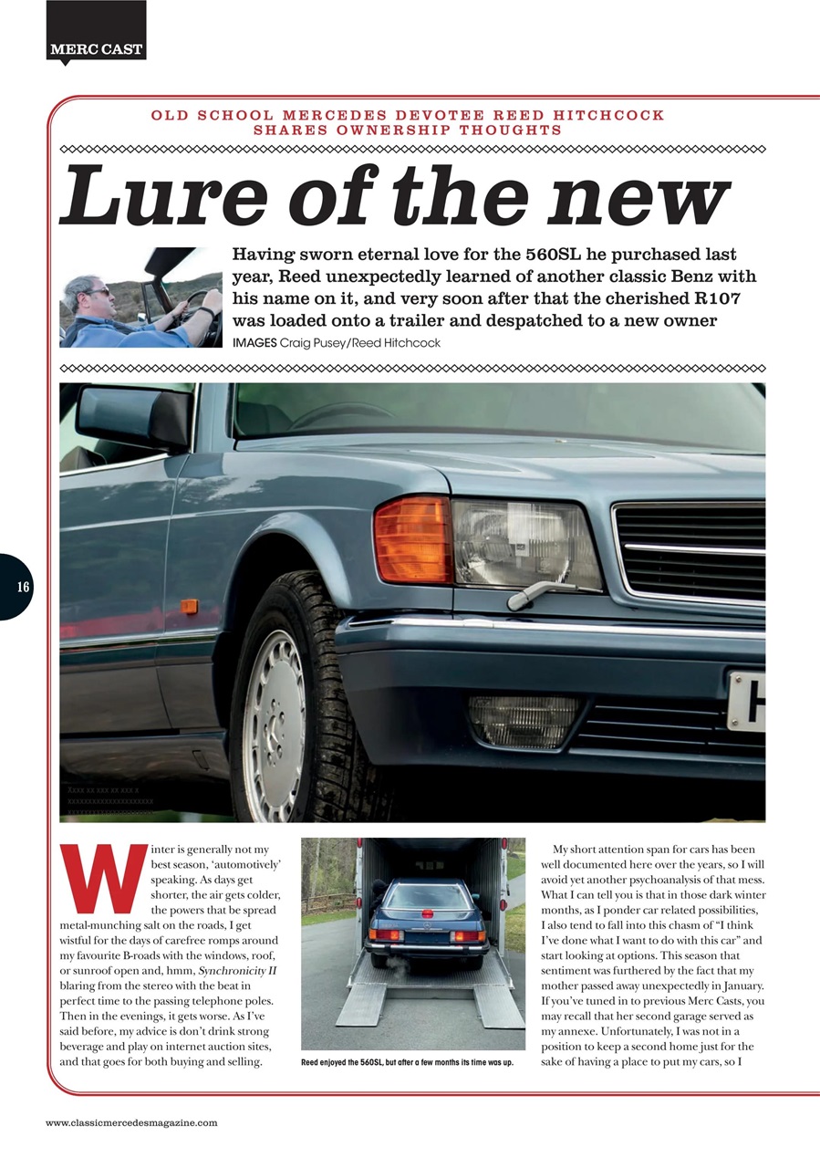 Classic Mercedes Preview Pages
