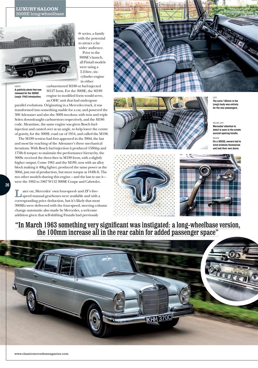 Classic Mercedes Preview Pages