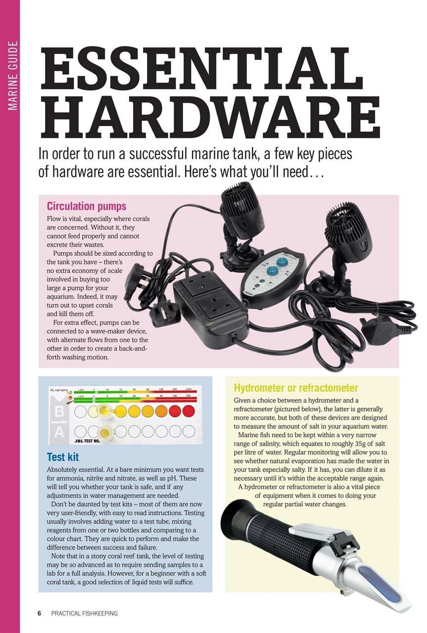 Practical Fishkeeping Preview Pages