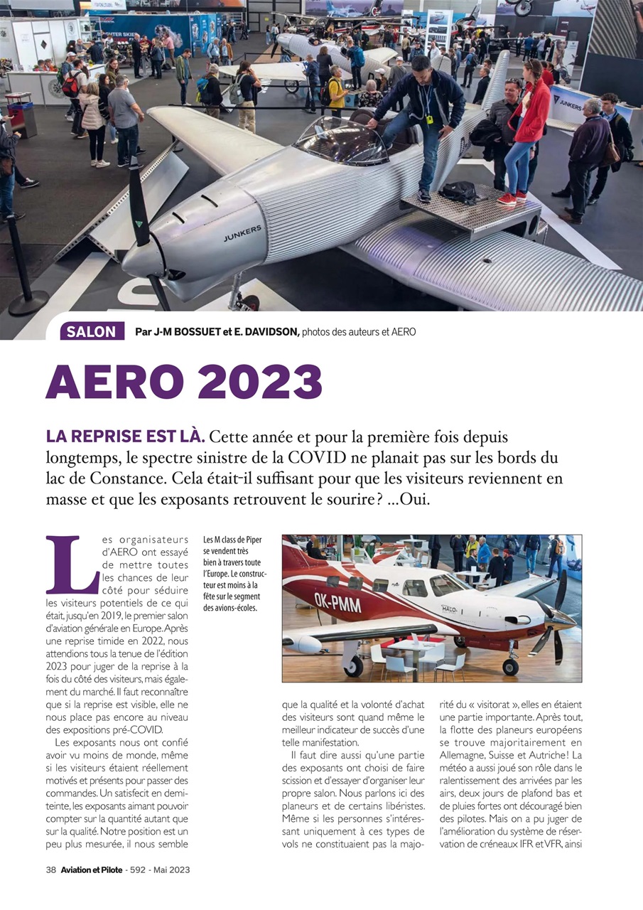 Aviation et Pilote Preview Pages
