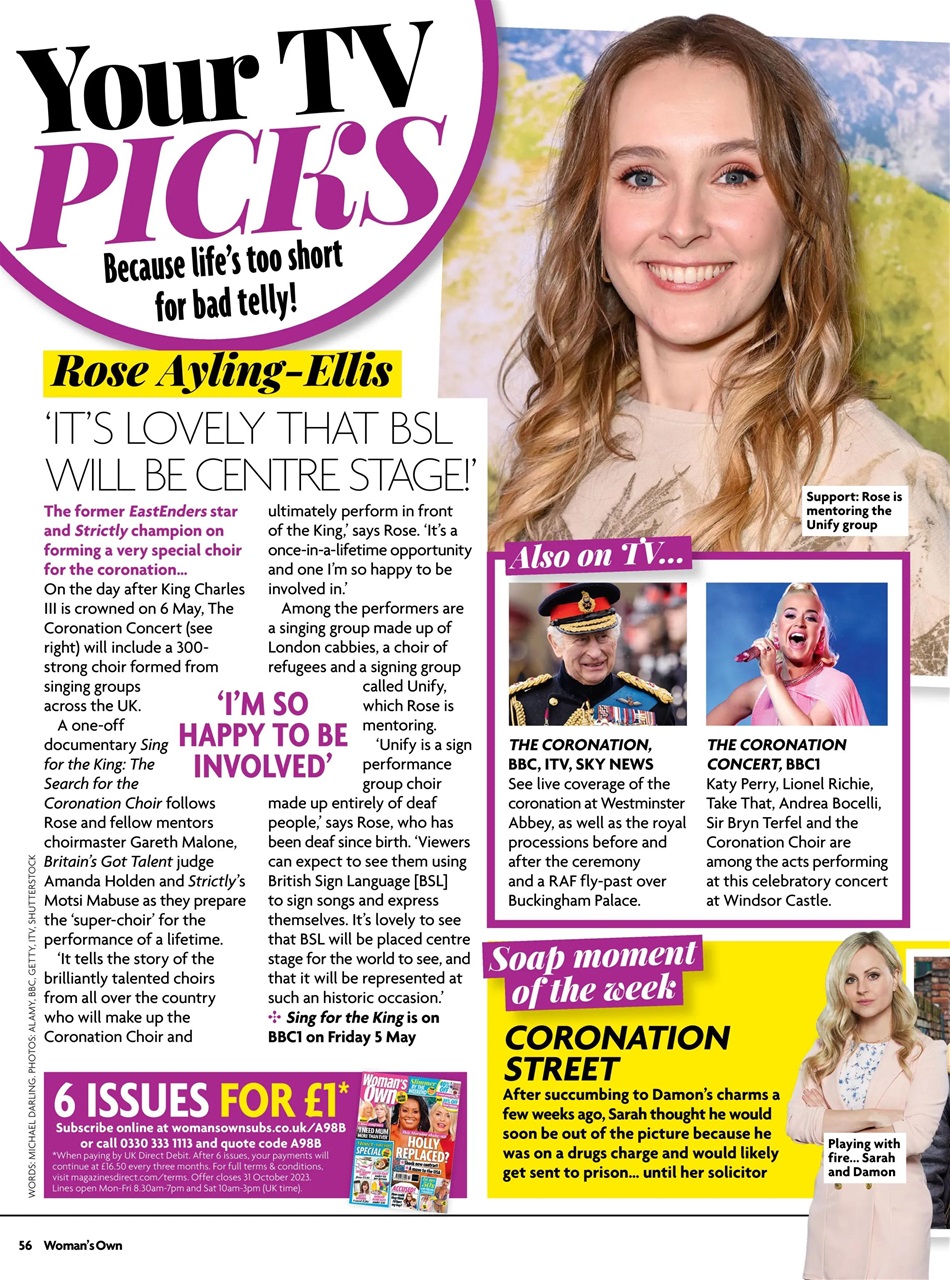 Woman's Own Preview Pages