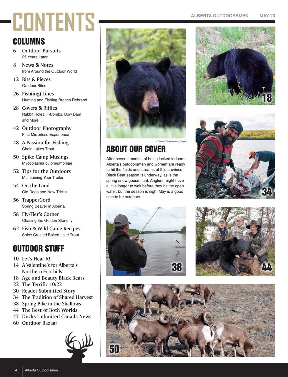 Alberta Outdoors Preview Pages