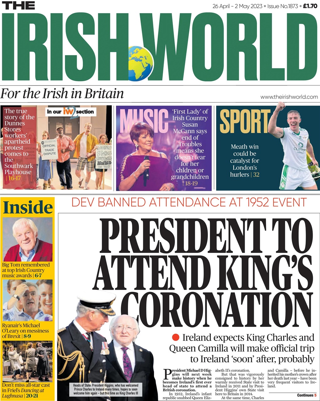 Irish World Preview Pages
