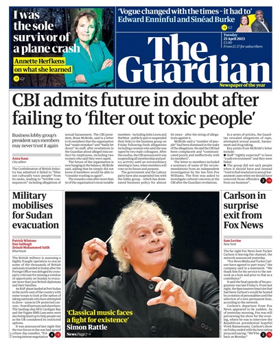 The Guardian Newspaper issue 