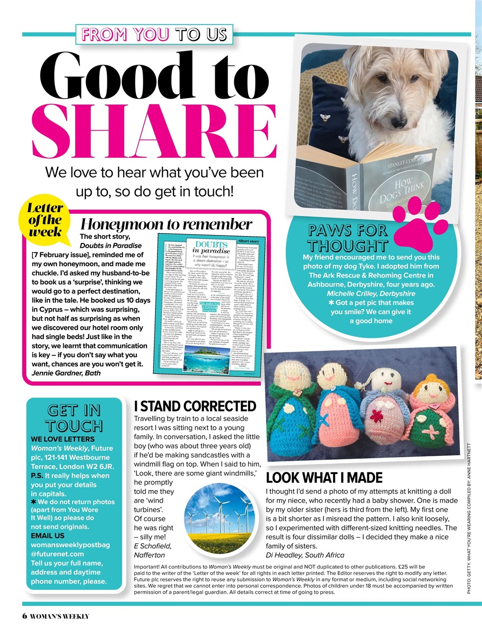 Woman's Weekly Preview Pages