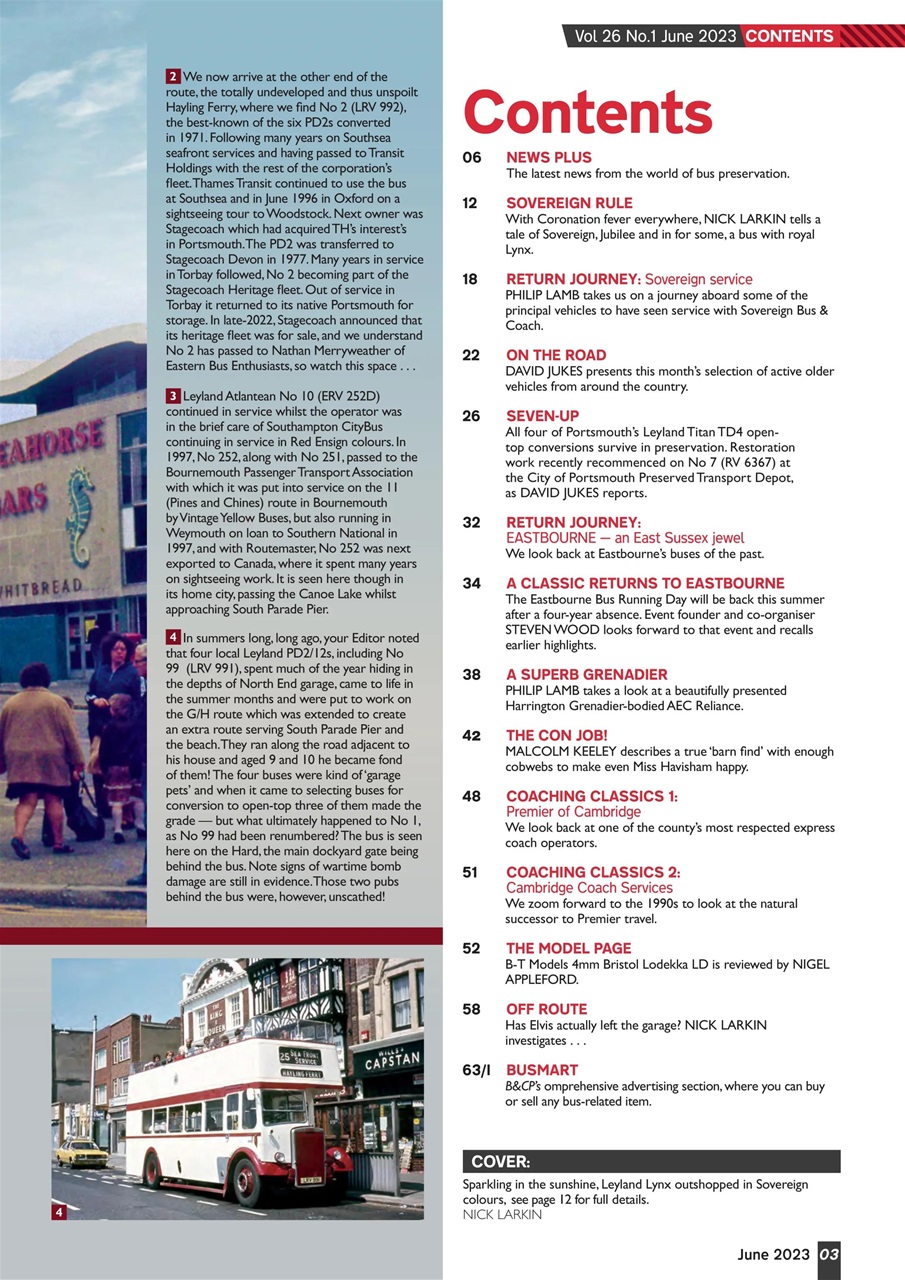 Bus & Coach Preservation Preview Pages