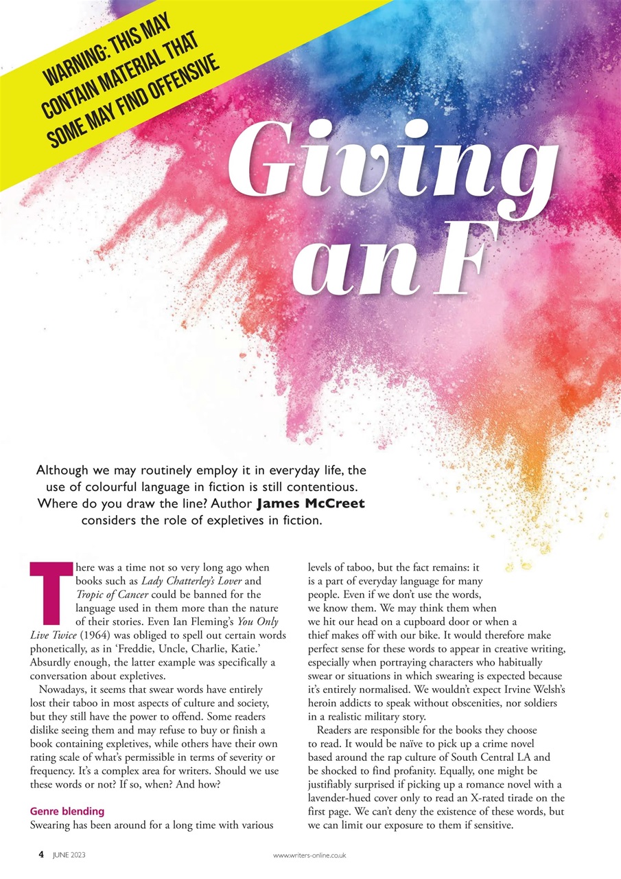 Writing Magazine Preview Pages