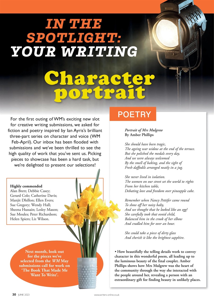 Writing Magazine Preview Pages