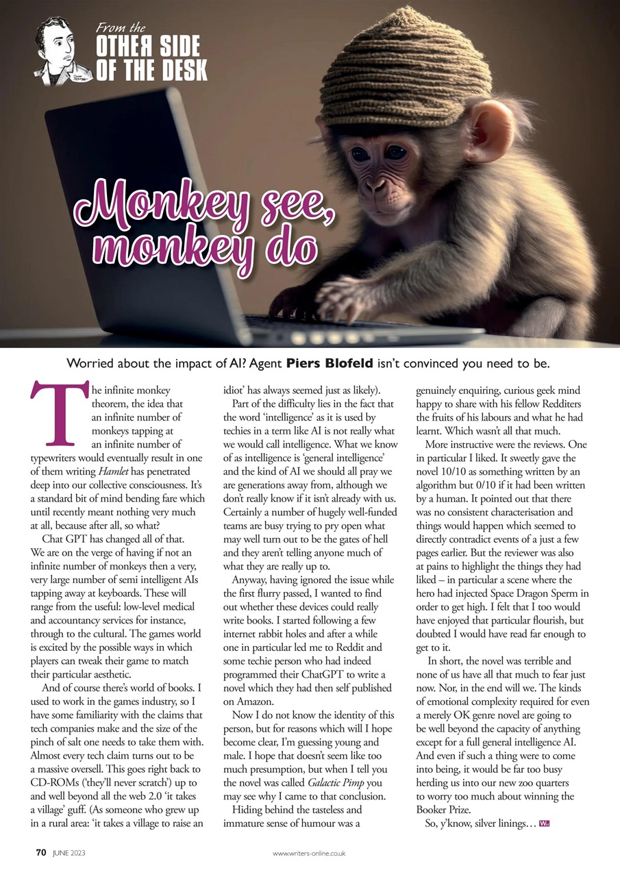 Writing Magazine Preview Pages