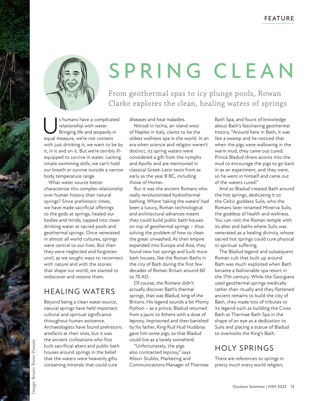 Outdoor Swimmer Preview Pages