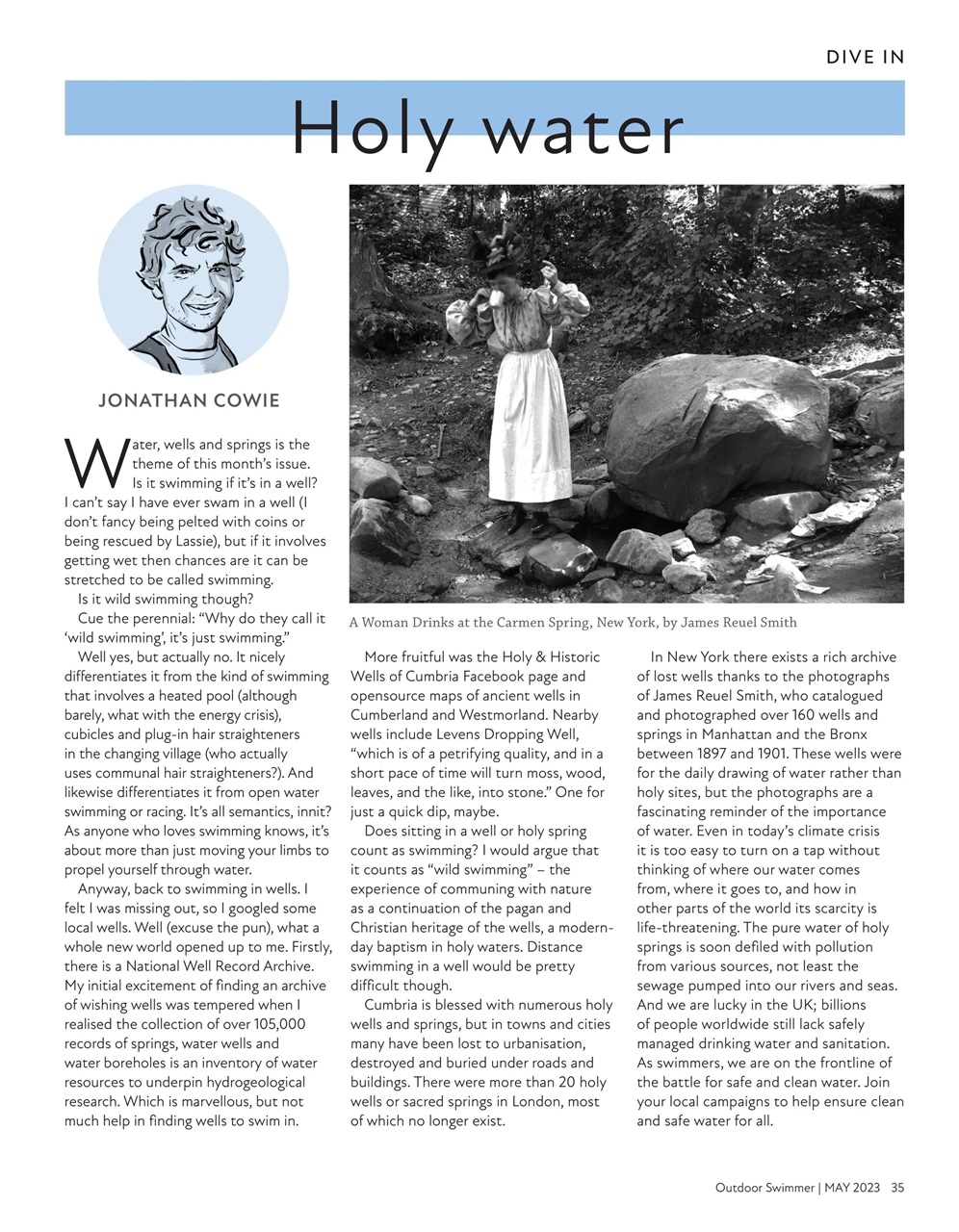 Outdoor Swimmer Preview Pages