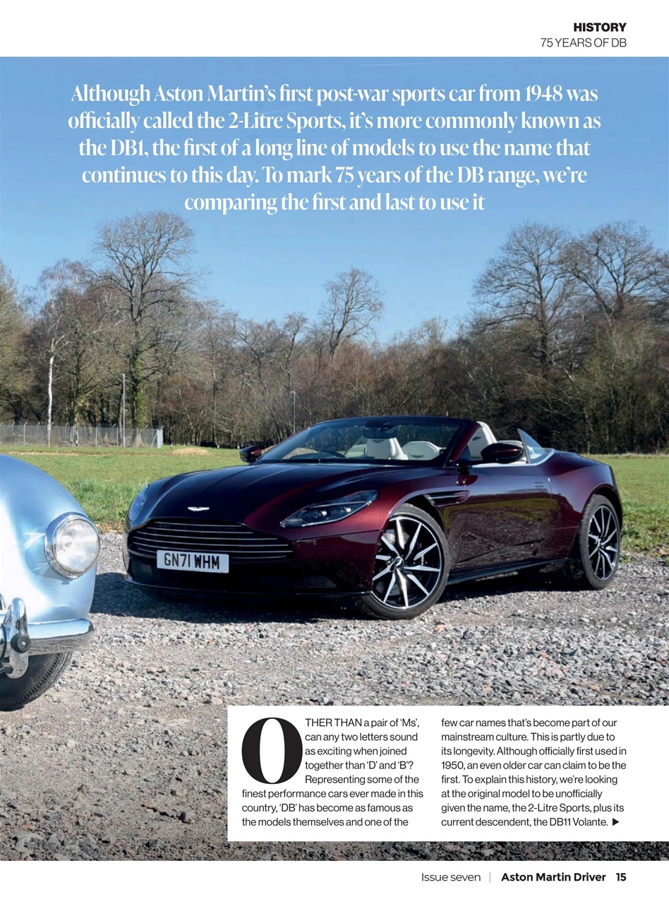 Aston Martin Driver Preview Pages