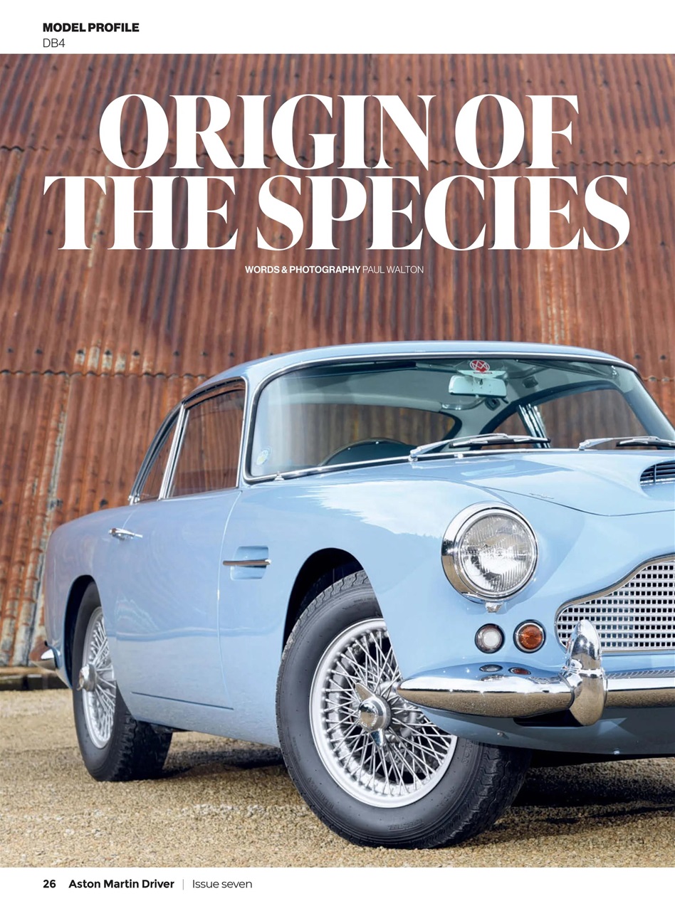 Aston Martin Driver Preview Pages