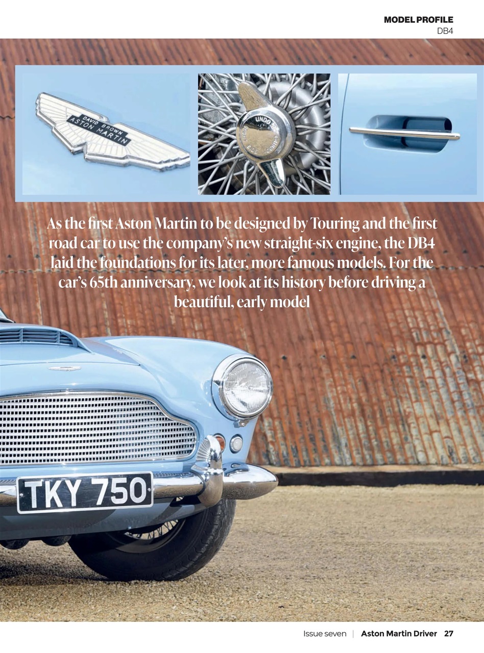 Aston Martin Driver Preview Pages