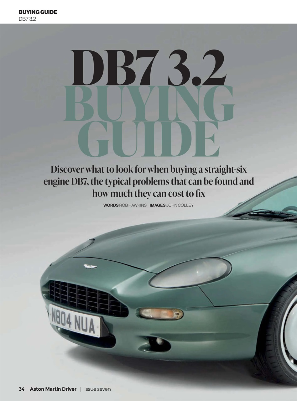 Aston Martin Driver Preview Pages