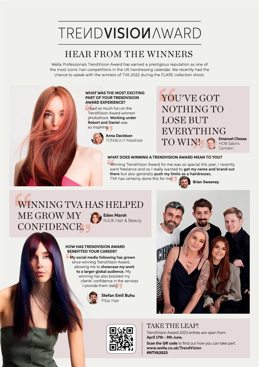 Hairdressers Journal Preview Pages