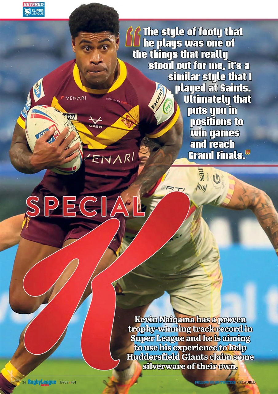 Rugby League World Preview Pages