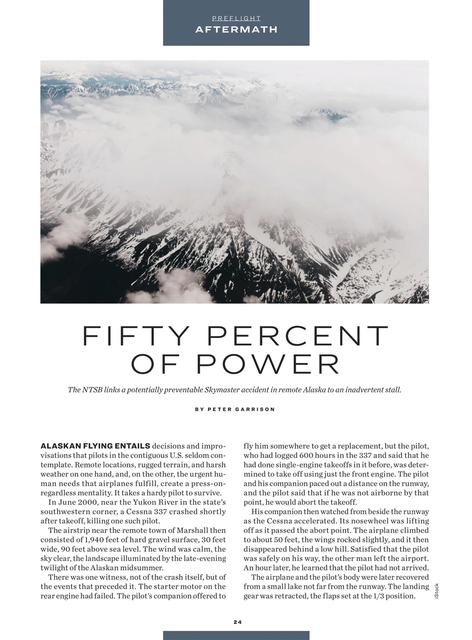 FLYING Magazine Preview Pages